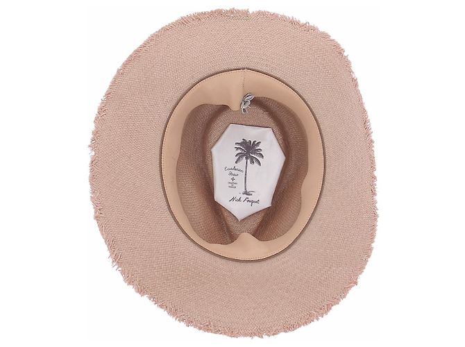 Autre Marque Cappello in paglia beige NICK FOUGUET - vista 7