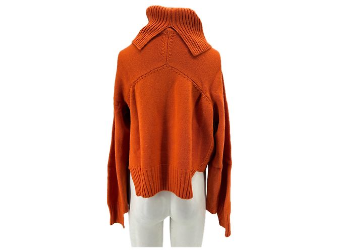 Autre Marque Jersey de lana naranja Rosetta Getty S - vista 2