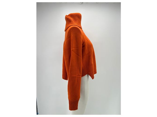 Autre Marque Jersey de lana naranja Rosetta Getty S - vista 3