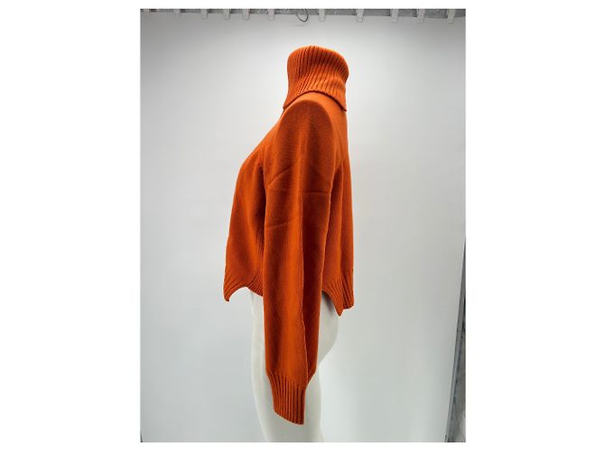 Autre Marque Jersey de lana naranja Rosetta Getty S - vista 4