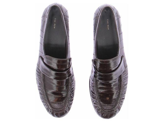 The row Mocassins soft eel marron Braun - Ansicht 6