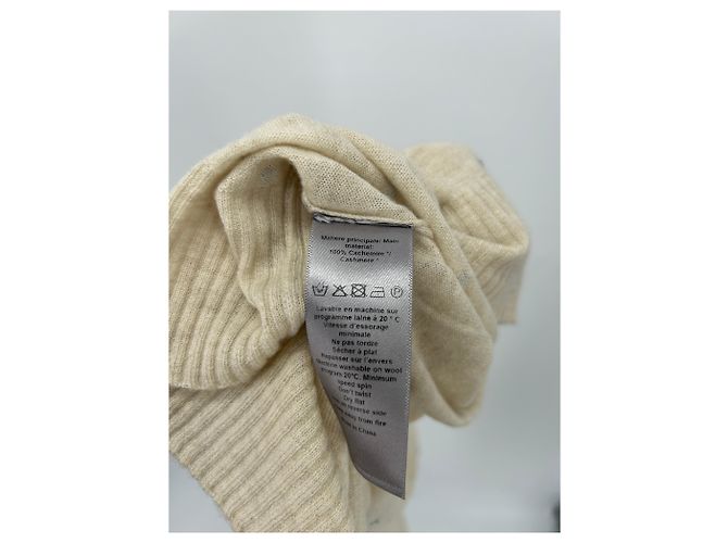 Suéter de cachemir Zadig & Voltaire beige con pedrería - vista 7