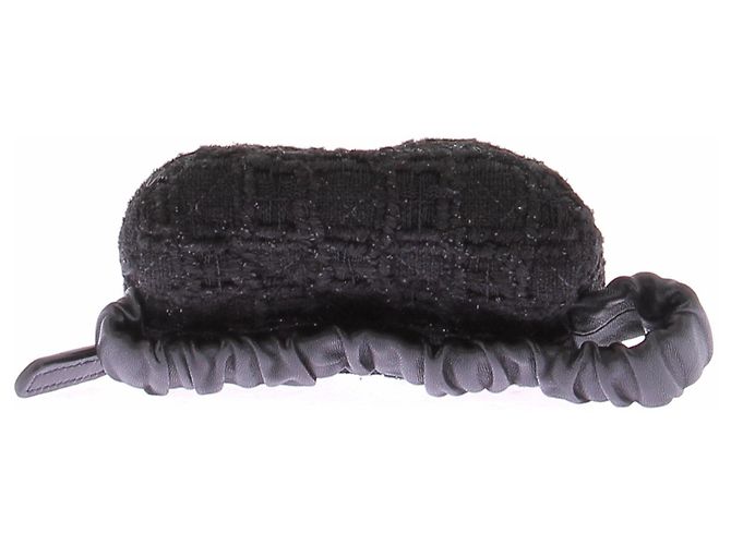 Chanel Monedero de tweed Negro - vista 7
