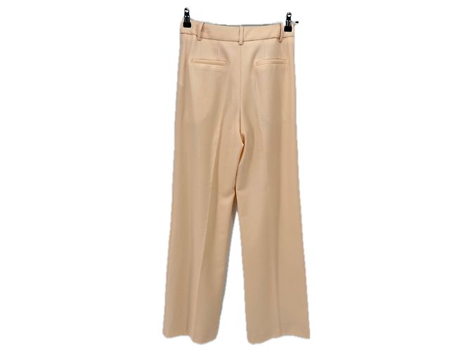 Autre Marque Pantalones de lana rosa LOULOU STUDIO XS - vista 2