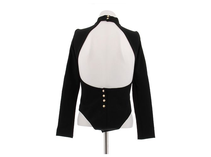 Autre Marque MARTIN MARTIN Black Halter Bodysuit - view 2