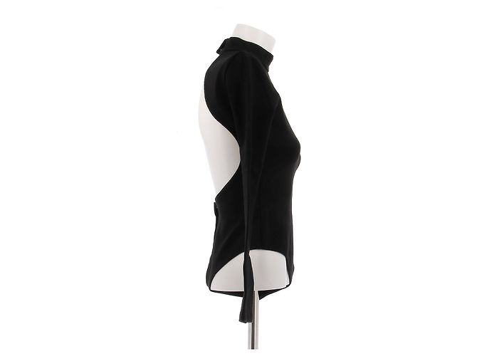 Autre Marque MARTIN MARTIN Black Halter Bodysuit - view 3