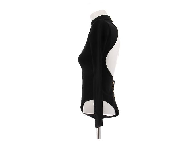 Autre Marque MARTIN MARTIN Black Halter Bodysuit - view 4