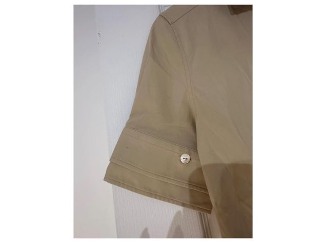 Dolce & Gabbana Camicia Beige a Maniche Corte - vista 4