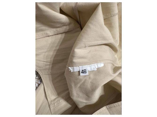Dolce & Gabbana Camicia Beige a Maniche Corte - vista 8
