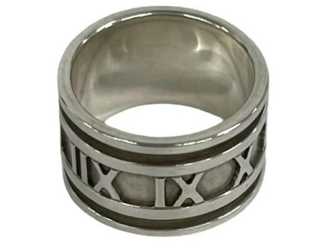 Anello Atlas largo Tiffany & Co. Argento - vista 6