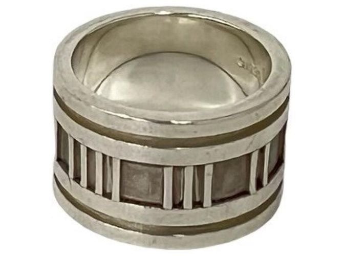 Tiffany & Co Anello Atlas Wide in argento sterling - vista 6