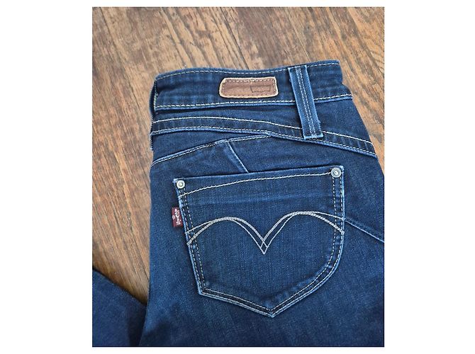 Levi's Vaqueros Low Rise Skinny - Azul Oscuro - Talla 27 - vista 2