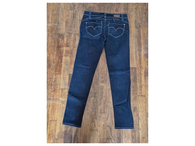 Levi's Vaqueros Low Rise Skinny - Azul Oscuro - Talla 27 - vista 5