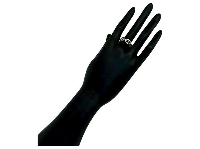 Ring Hermès Anel Enchainée Hermes Prata - vista 2