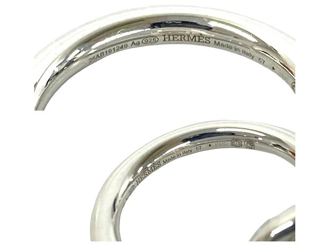 Ring Hermès Anello Echappé in Argento 925 Hermes - vista 3