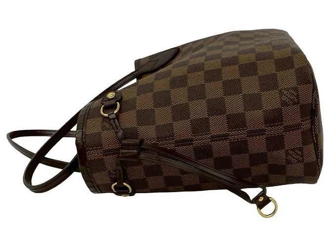 Borsa Tote Louis Vuitton Neverfull PM Damier Pattern Marrone - vista 5
