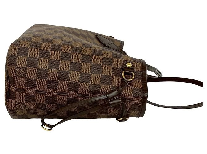 Borsa Tote Louis Vuitton Neverfull PM Damier Pattern Marrone - vista 6