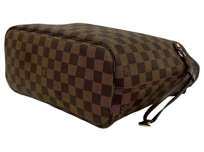 Borsa Tote Louis Vuitton Neverfull PM Damier Pattern Marrone - vista 8