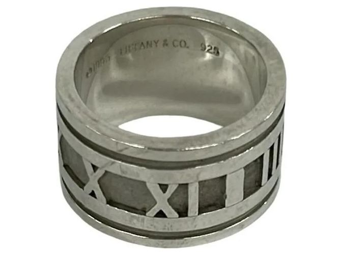 Tiffany & Co Tiffany Vintage Wide Atlas Ring Silber - Ansicht 4