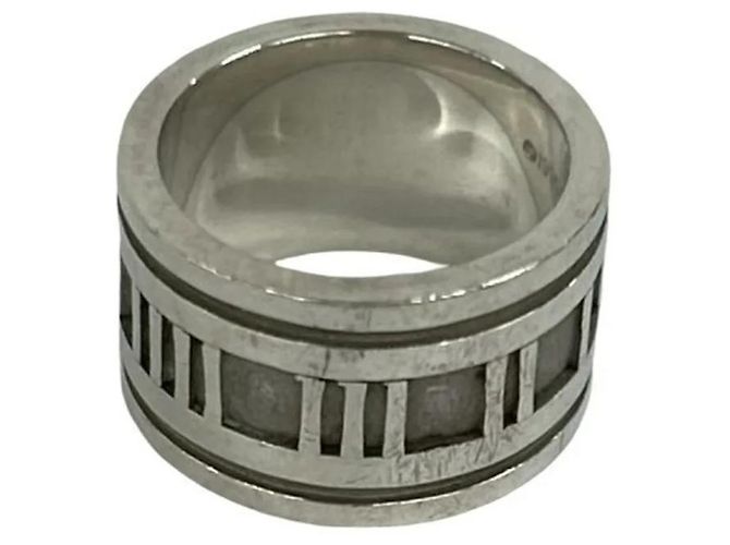 Tiffany & Co Tiffany Vintage Wide Atlas Ring Silber - Ansicht 5