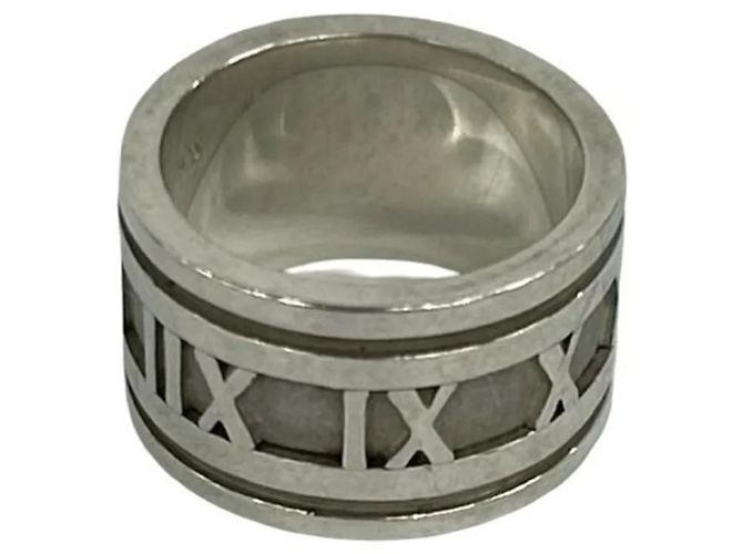 Tiffany & Co Tiffany Vintage Wide Atlas Ring Silber - Ansicht 6
