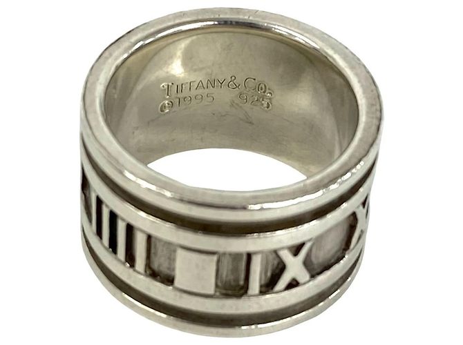 Anello Atlas largo Tiffany & Co. Argento - vista 3