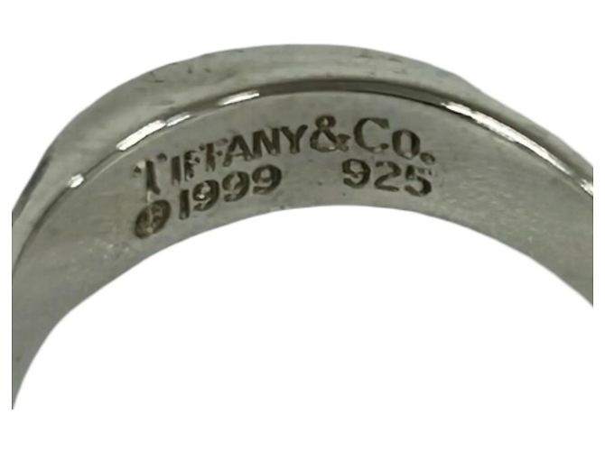 Tiffany & Co Tiffany Knife Edge Band Ring Silber - Ansicht 3