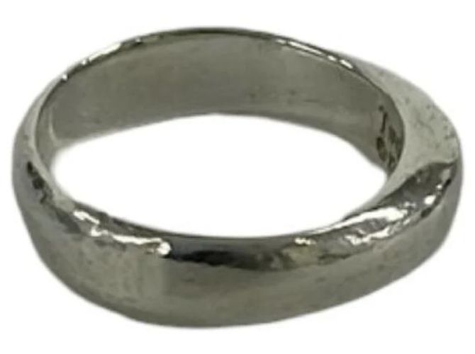 Tiffany & Co Tiffany Knife Edge Band Ring Silber - Ansicht 4