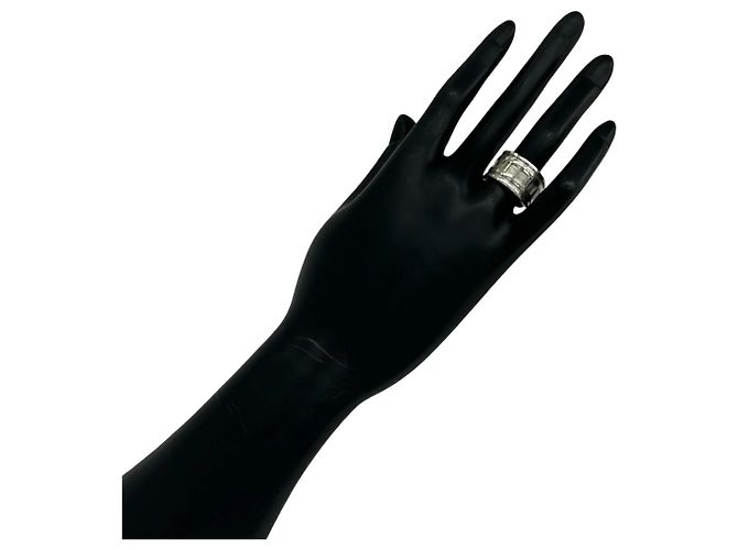 Tiffany & Co Anello Tiffany Vintage Wide Atlas Argento - vista 2
