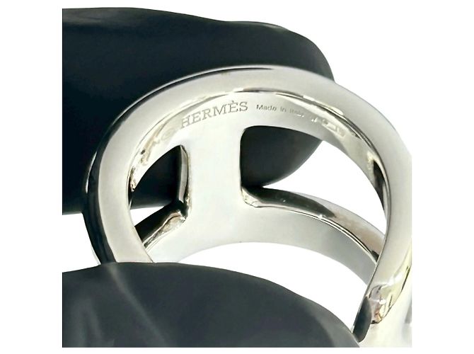 Hermès Osmo's GM Band Ring HERMES Silber - Ansicht 3