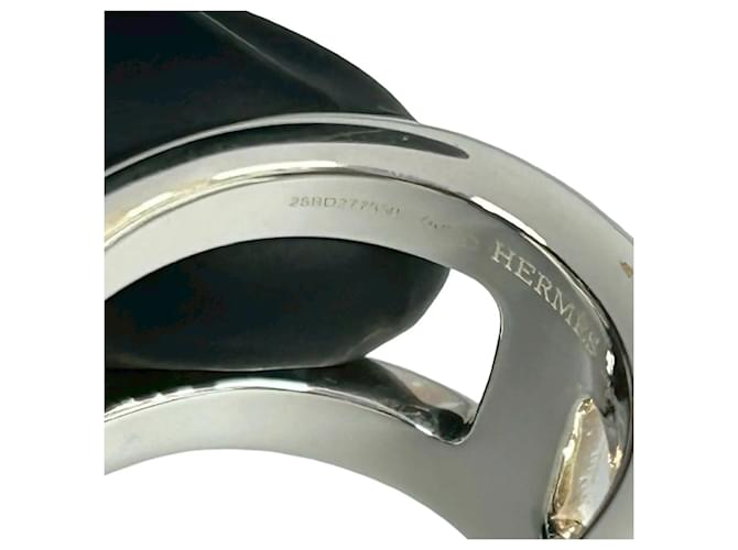 Hermès Osmo's GM Band Ring HERMES Silber - Ansicht 4