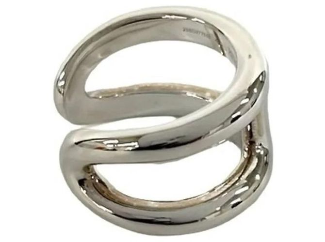 Hermès Osmo's GM Band Ring HERMES Silber - Ansicht 5