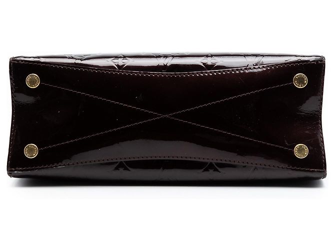 Louis Vuitton Purple Monogram Vernis Virginia MM Porpora - vista 3