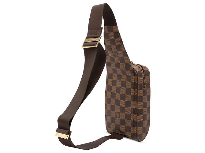 Louis Vuitton Marrone Damier Ebene Geronimos - vista 2