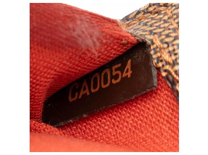 Louis Vuitton Marrone Damier Ebene Geronimos - vista 6