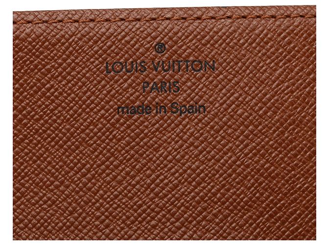 Tarjetero profesional Louis Vuitton Marrón Monogram Envelope Castaño - vista 5