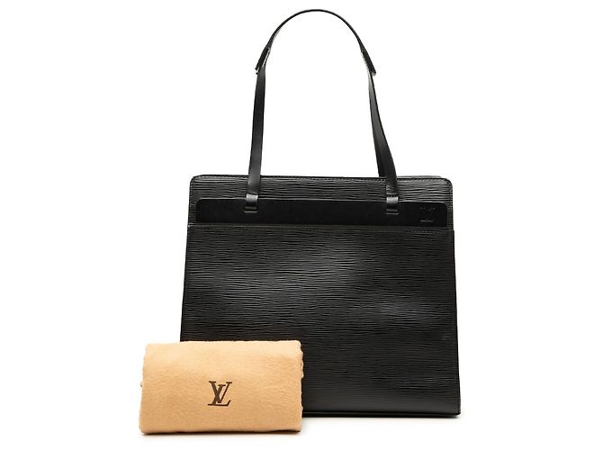 Louis Vuitton Black Epi Croisette PM Nero - vista 8