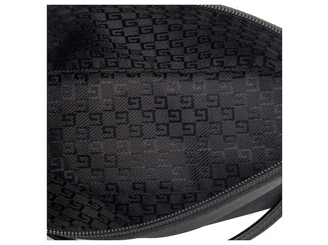 Barca in nylon nero Gucci - vista 4