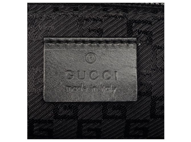 Barca in nylon nero Gucci - vista 5