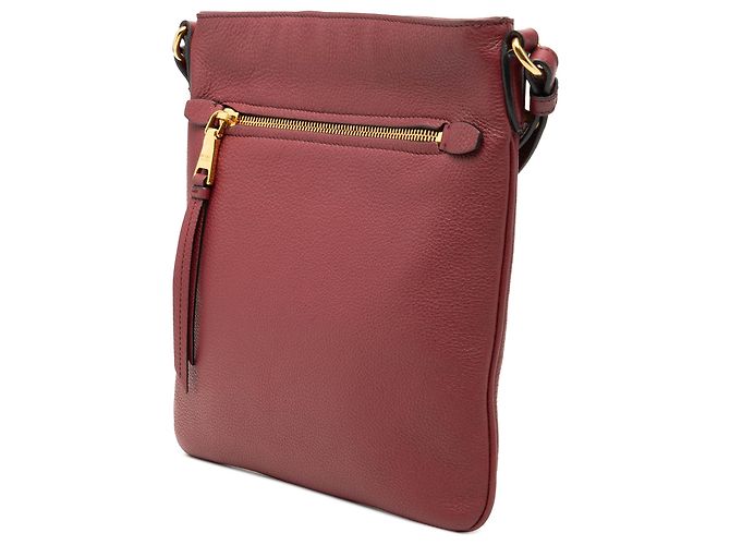 Borsa a tracolla Prada Red Vitello Daino Rosso - vista 2