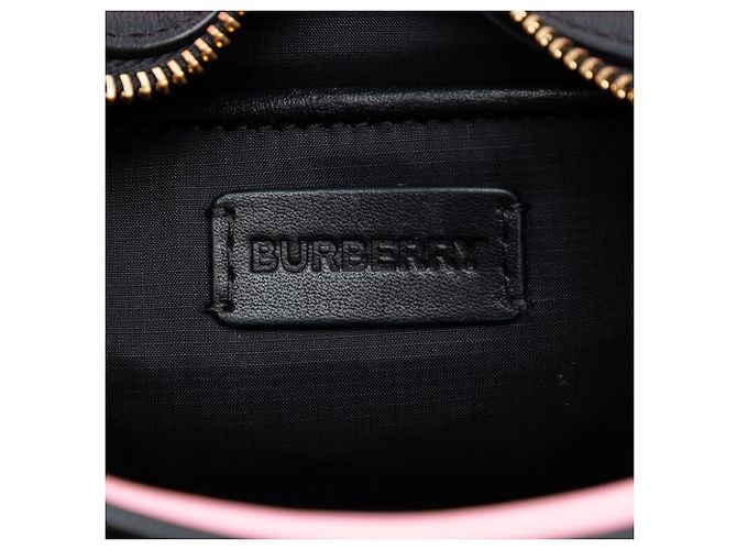 Borsa a tracolla bambino Burberry Pink TB Monogram Nylon Stripe Rosa - vista 5