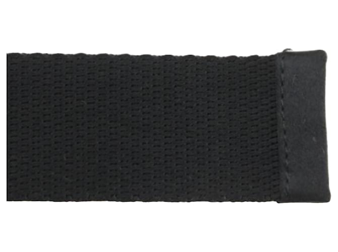 Borsa a tracolla in raso nero con zip Prada - vista 14