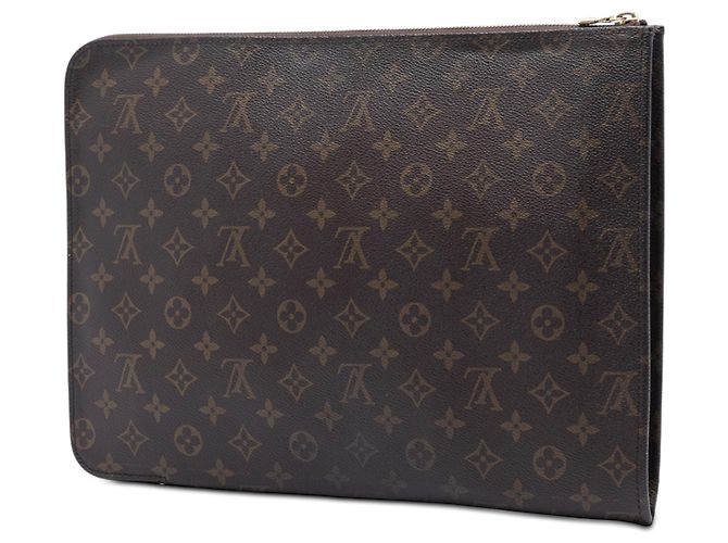Louis Vuitton Braun Monogram Poche Documents Portfolio - Ansicht 2