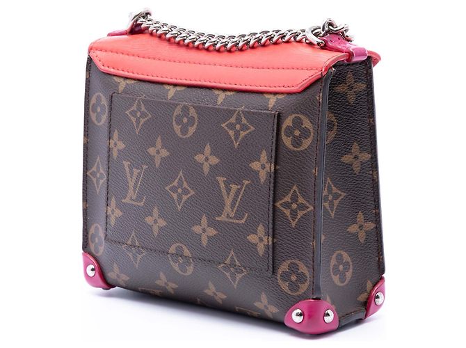 Pochette PM Louis Vuitton Marrone Monogram Tribal Mask - vista 2