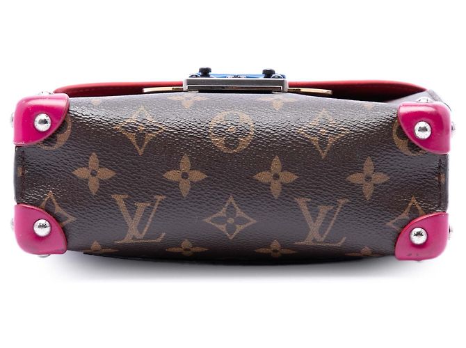 Pochette PM Louis Vuitton Marrone Monogram Tribal Mask - vista 3