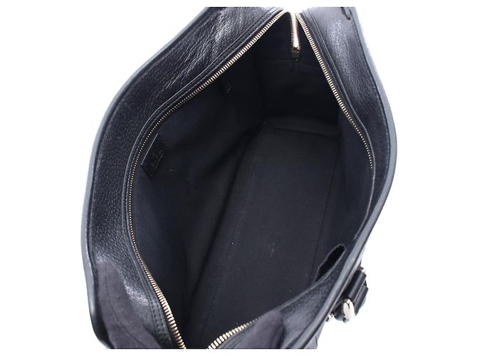 Borsa da Business in Pelle di Vitello Nero Gucci - vista 3