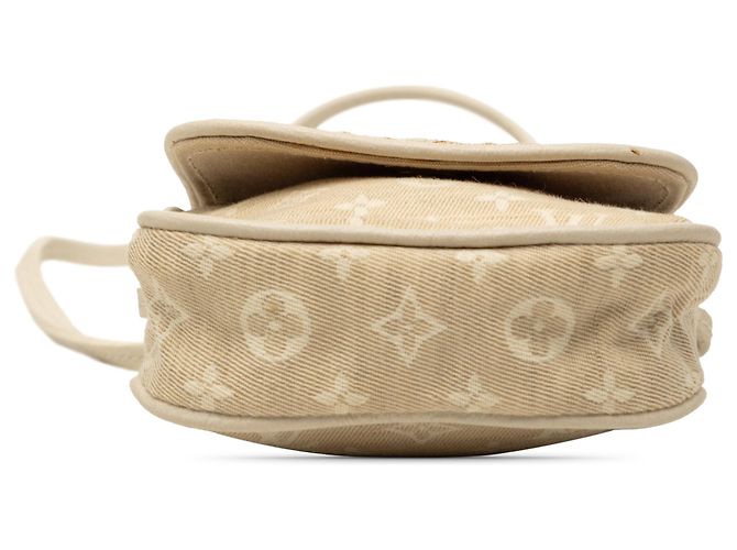Louis Vuitton Pochette Mini Lin Monogram Beige Cancun - vista 3