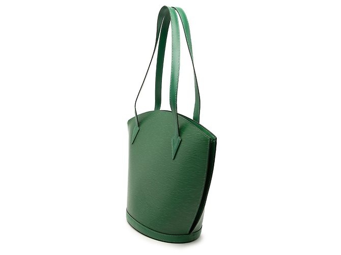 Louis Vuitton Bolso Saint Jacques GM en Epi verde con correa larga - vista 2