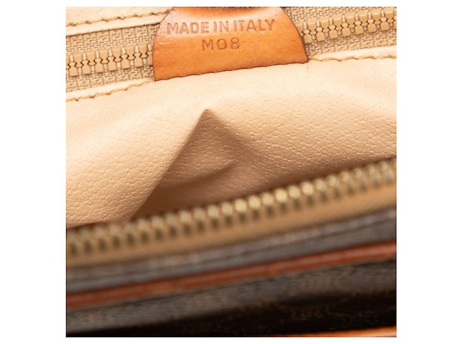 Céline Clutch de lona revestida Macadam marrón Celine Castaño - vista 6