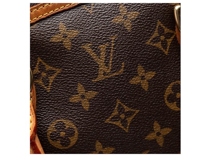 Louis Vuitton Braun Monogram Lockit Vertical - Ansicht 5